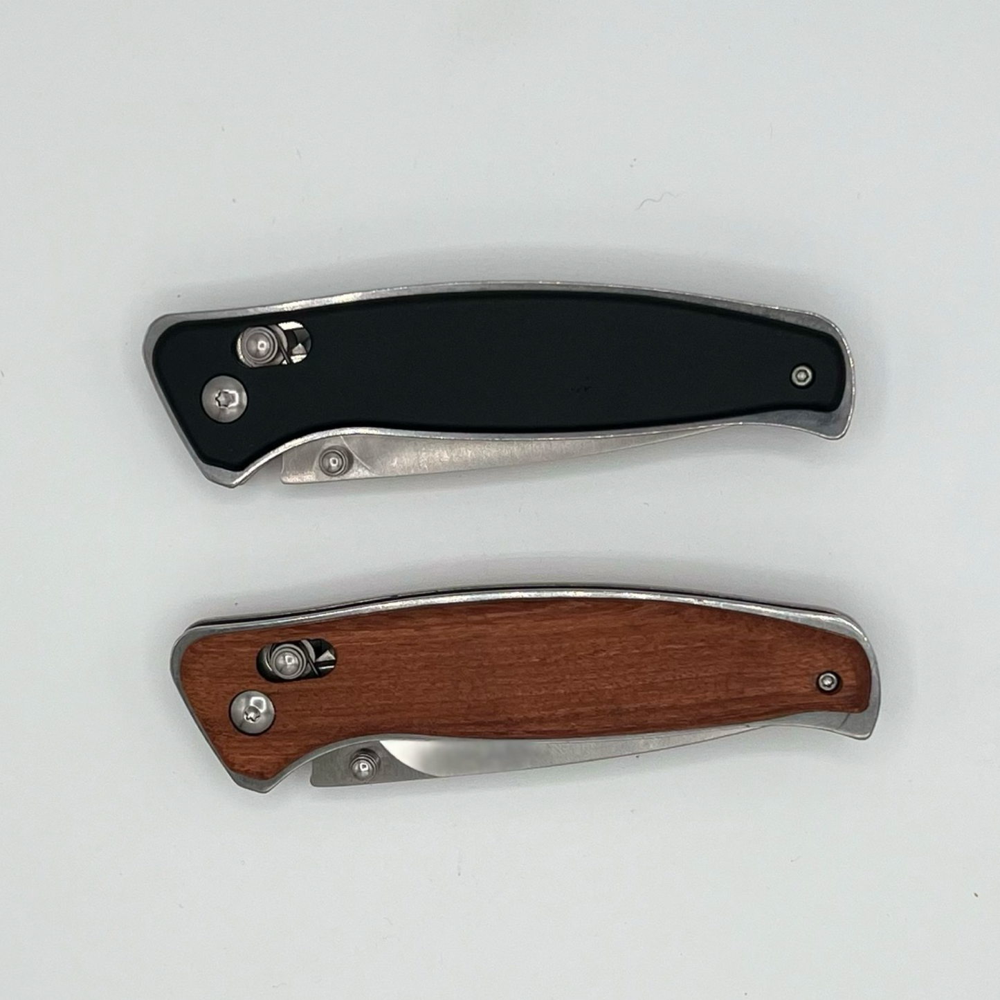 Personalized Folding Pocketknife With Button Lock and Stainless-Steel Blade